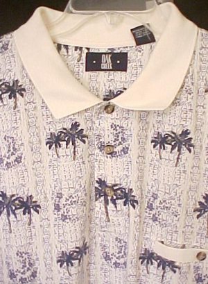 Polo Shirt Pull Over Golf Collar Waistband 3X 3XL Big Tall Men's Clothing 803501