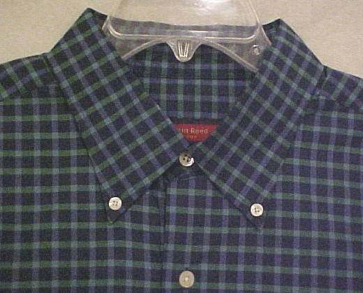 Austin Reed Button Down Shirt Short Sleeve Blue Size 2X 2XL Big Tall Mens Clothing 803541