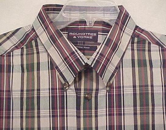 New Button Down Long Sleeve Wrinkle Free Shirt 4XLT 4XT Big Tall Men's Clothing 904491