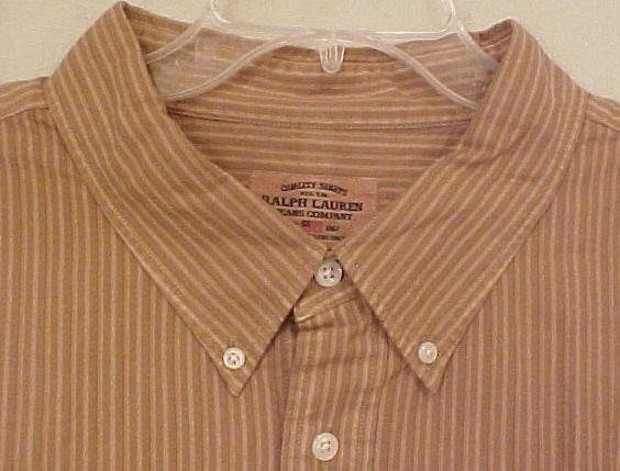 NEW Ralph Lauren Polo Jeans Button Down Shirt 4XL 4X Big Tall Mens Clothing 107082