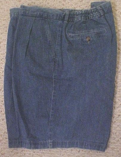 NEW Denim Walking Golf Shorts Size 50 Big Tall Mens Clothing 43401