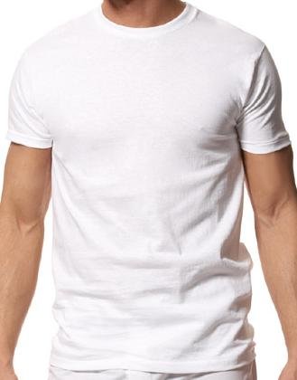 NEW Crew Neck T-shirt Undershirt 2 pack Size 4X Big Tall Mens Clothing 33141-6