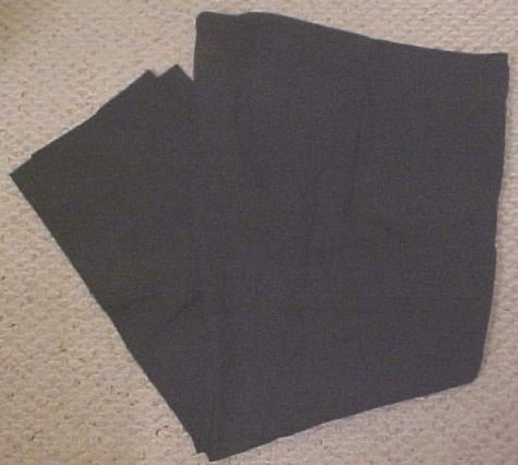 New Khakis Flat Front Black Size 46 X 32 Big Tall Men Clothing 810641
