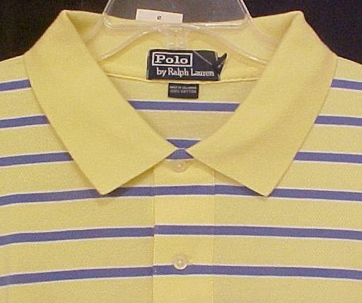 New Ralph Lauren Polo Golf Shirt S/S Size 3XL 3X Big Tall Mens Clothing 811601-2