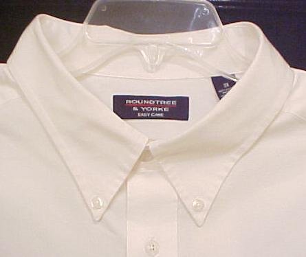 New White Short Sleeve Button Front Dress Shirt Size 4X 4XL Big Tall Mens Clothing 811101