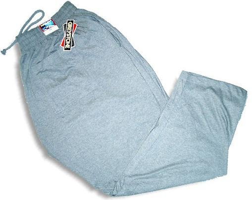 Grey Elastic Jersey Pant Pants 2X Big & Tall Mens Clothing 1205