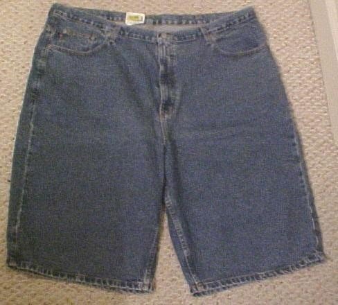 NEW Ralph Lauren Polo Jeans Denim Banner Shorts Size 48 Big Tall Men's Clothing 912471