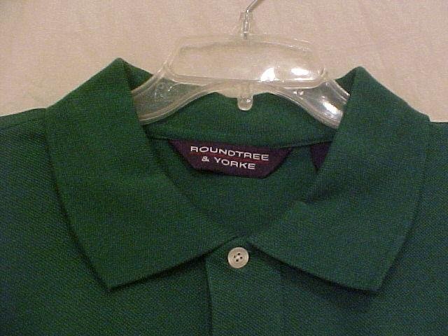 NEW Polo Golf Casual S/S Shirt Green Size 4XT 4XLT Big Tall Mens Clothing 913551