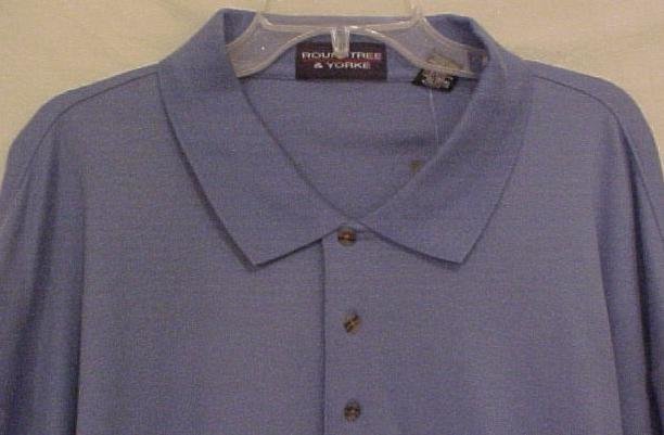 Big Tall Mens Long Sleeve Casual Polo Shirt Size 4XT 4XLT - 913931