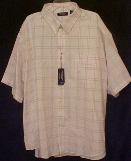 Big Mens Casual S/S Button Down Shirt Size 4X 4XL - 913941