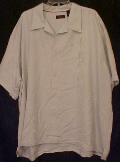 NEW Cuban Guayabera Mexican Wedding Shirt S/S Size 4X 4XL - 914361