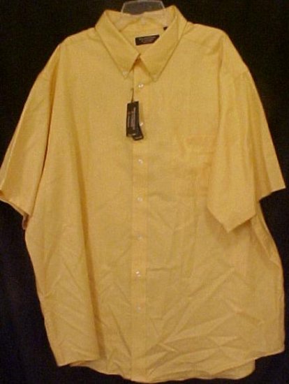 Button Down Causal S/S Shirt Size 4XT 4XLT Big Mens 914371