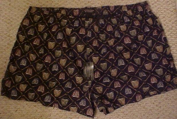 Big Mens Roundtree & Yorke Golf Print Flannel Boxers Size 4X 4XL 4XB 915381