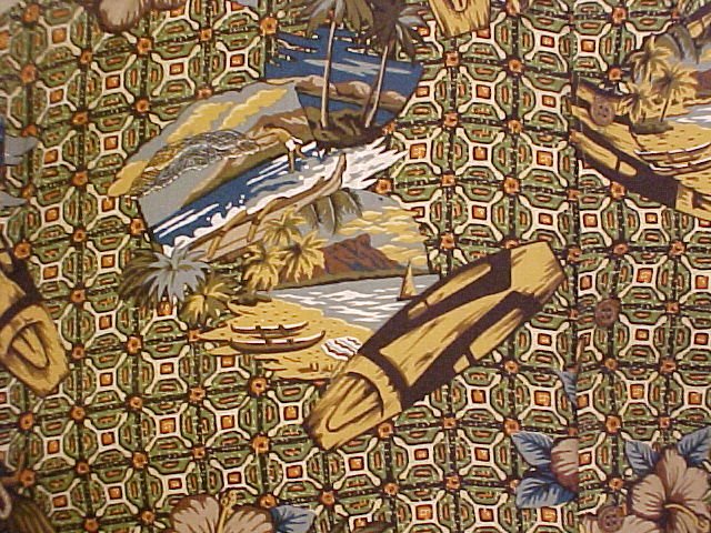 NEW Reyn Spooner Hawaiin Shirt Beach Matt Print 6XL 6XB 6X Big Tall Mens Clothing 919511