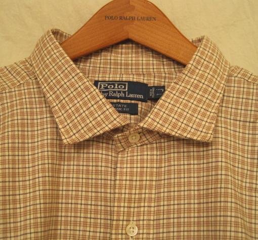 Tan Plaid Ralph Lauren Button Down Shirt Long Sleeve 3XT 3XLT 3LT Big Tall Mens Clothing 921761 2