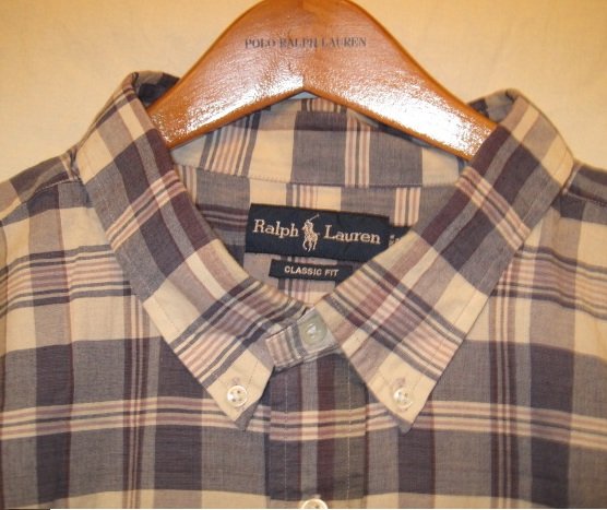 Big Mens Ralph Lauren Short Sleeve Button Front Shirt 3XL 3X 3XB 922301 3