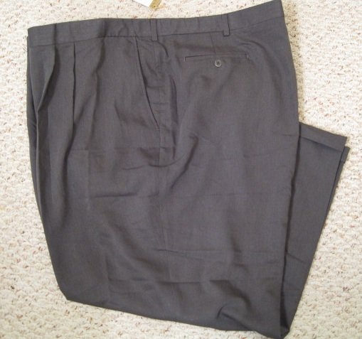 60 X 30 Gray Savane Pant Cuff Pants Big & Tall Mens Clothing 922551