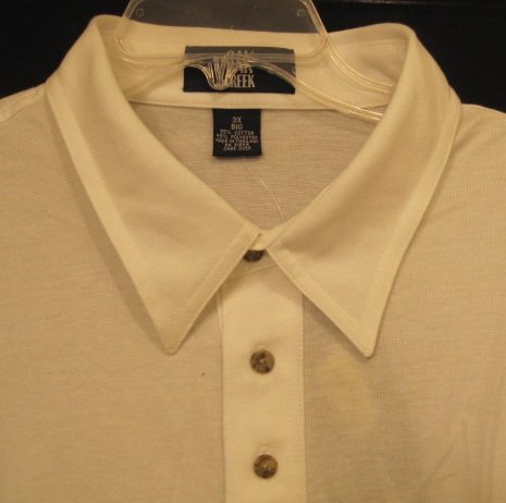 White Oak Creek Polo Golf Shirt S/S Size 3XL 3X 3XB Big Men's Clothing 922921