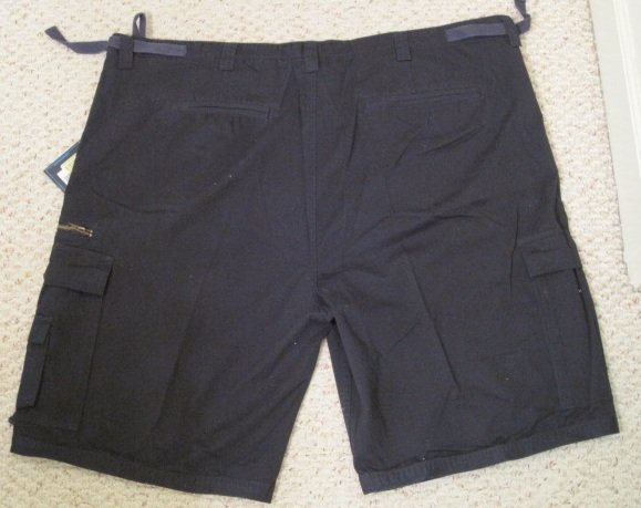 New Big Daddy Navy Blue Cargo Military SHORTS Size 50 W 924231