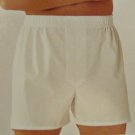 New White Cotton Full Cut Boxers Size 56 Big Tall Men's Clothing 924431 2 New White Cotton Full Cut Boxers Size 56 Big Tall Men's Clothing 924431 2