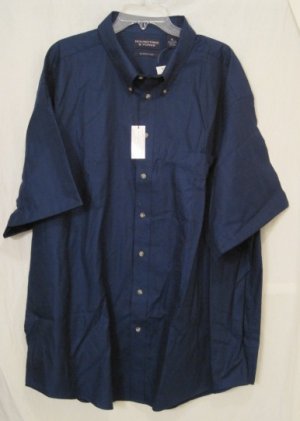 New Button Down Casual S/S Shirt Size 4X 4XL Big Mens Clothing 927351