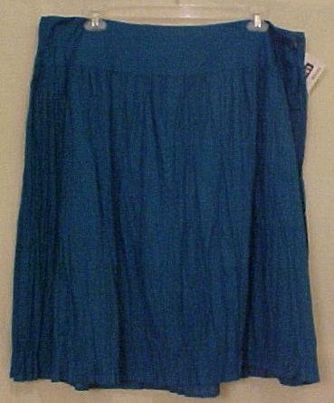 NEW Teal Broomstick Skirt Size 20W Plus Size Women Clothing H400181-2