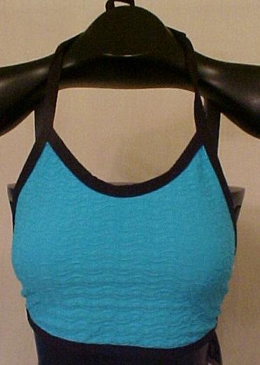 New Junior Size Medium Large M L 2 piece Halter Swimsuit Swimwear 400681