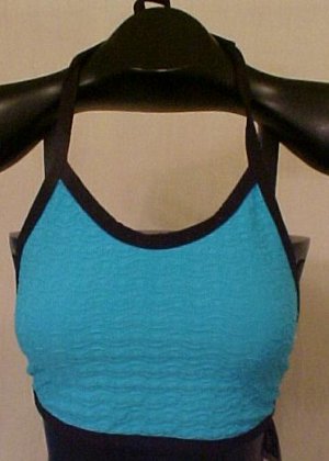 New Junior Size Medium Large M L 2 piece Halter Swimsuit Swimwear 400681