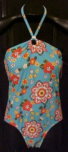 NEW 1pc Bathing Suit Swimsuit Swim Plus Size Girls 16.5 Swimwear 811681
