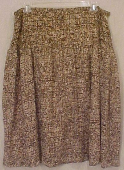 New Tan Brown Skirt 18W 18 Plus Size Women Clothing 811661-2