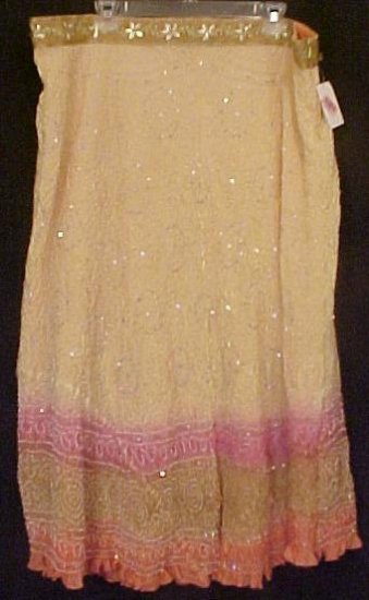 New Silk Skirt KAS Designs $118 Plus Size 2X Plus Size Women Clothing 200771
