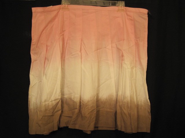 Daisy Fuentes Tri-Colored Pink Skirt Size 20W 20 Plus Size Women Clothing 201841