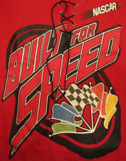 New Nascar Built for Speed T-Shirt Size 22 24 Plus Size Women Clothing 201971