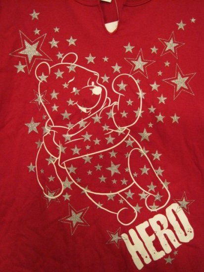 New Winnie the Pooh Short Sleeve T-Shirt Size 14 16 Plus Size Women Clothing 201901