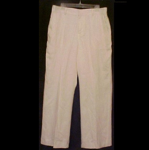 New Ralph Lauren Linen Pearl Pants Size 14 Misses Clothing 200911