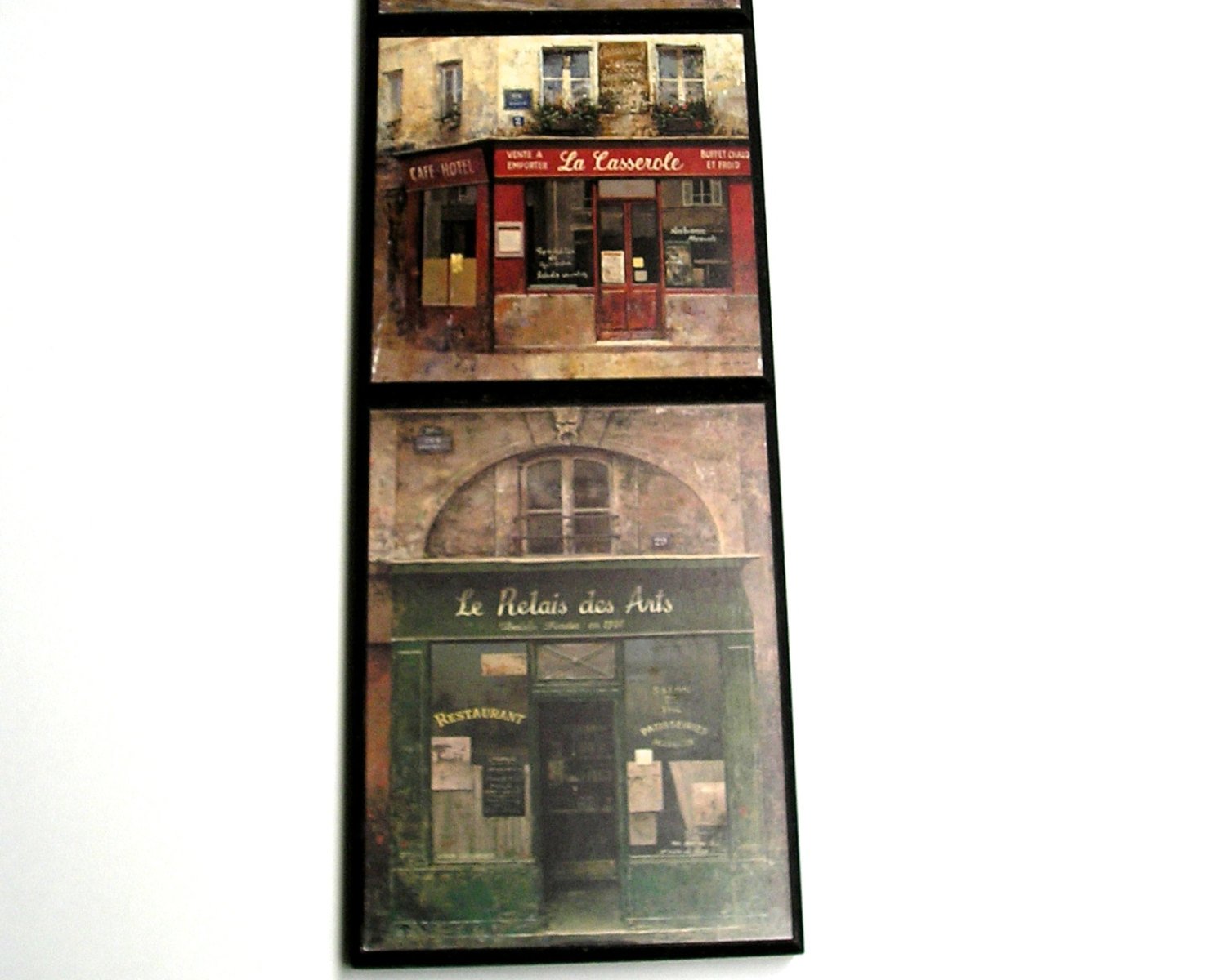 Paris Wall Art Homel Decor Souvenir France Storefront. Vintage Antique Souvenir.