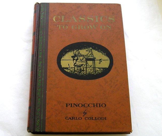 Collectible Pinocchio, Vintage Pinocchio, Carlo Collodi, 1946