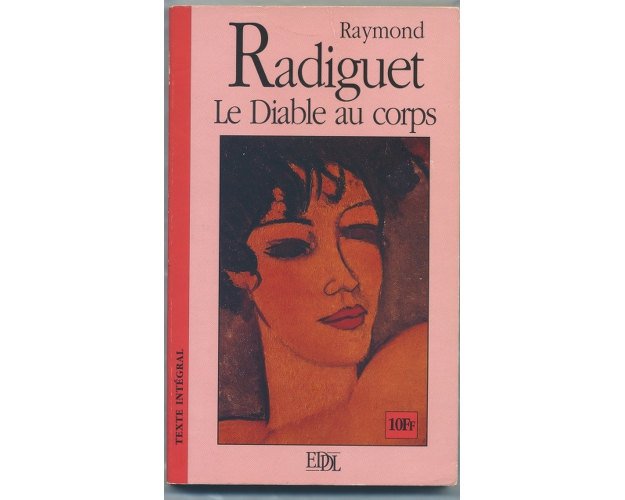 Le Diable au Corps by Radiguet Texte Integral, French Text Vintage Book,