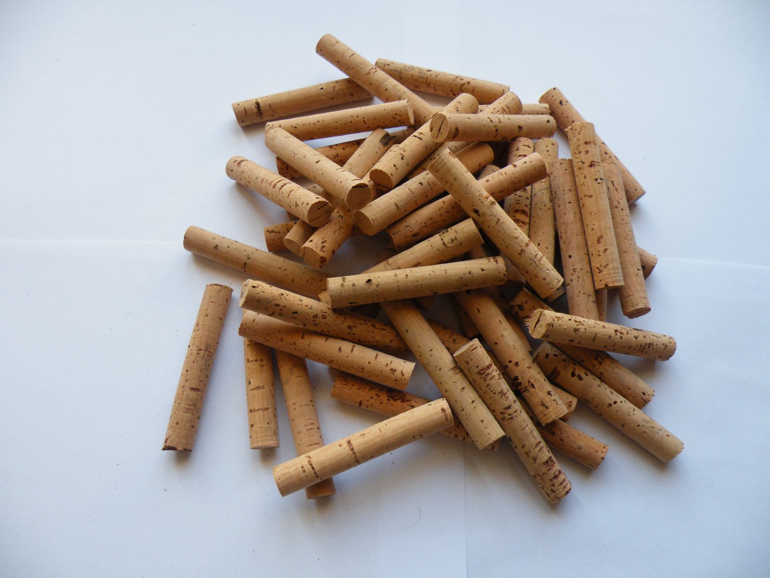 50 Cork Cylinders with 12.70mm(diameter)" x 75 mm length natural