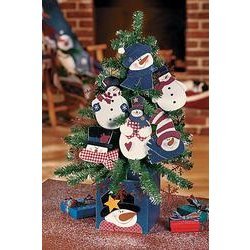 Snoman Ornament Tree