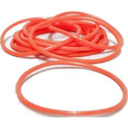 144 Orange Jelly Bracelets