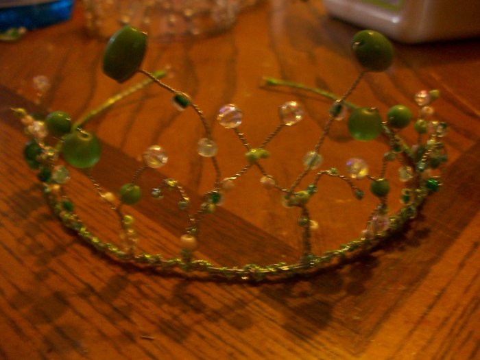 White and Silver Tiara