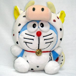 Doraemon (Ding Dang) Chinese Zodiac Plush Ox