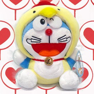 Doraemon (Ding Dang) Chinese Zodiac Plush Rooster