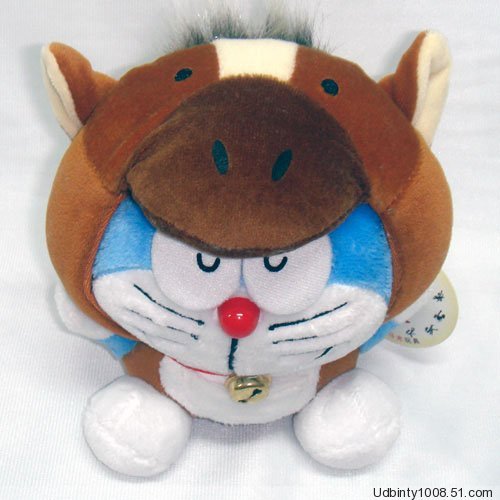 Doraemon (Ding Dang) Chinese Zodiac Plush Horse