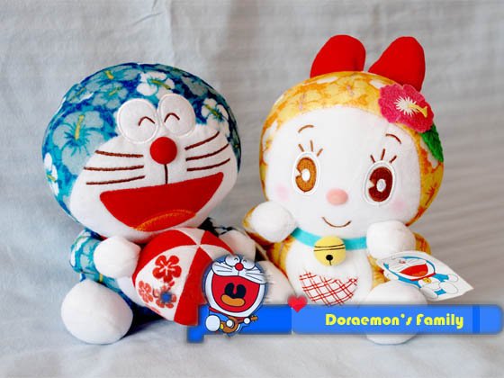 Doraemon Dorami Hawaii Plush Collection