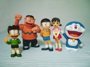 8â Doraemon Family Figure Collection (Set of 5)