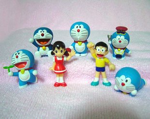 Doraemon Nobita & Shizuka Figure Collection (Set of 7)