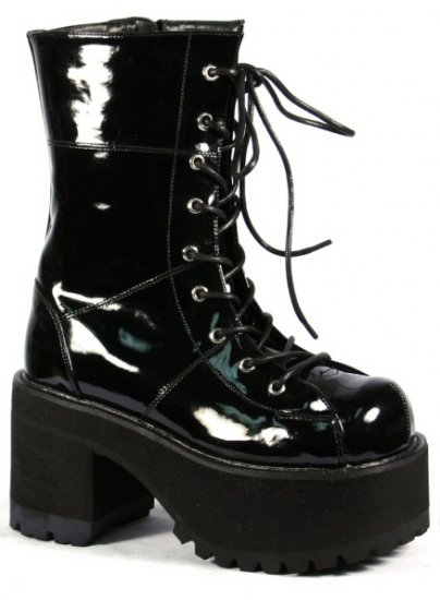 Ranger Lace Up Platform Ankle Boots