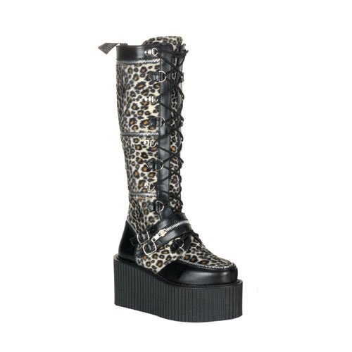Platform Zipper Boots